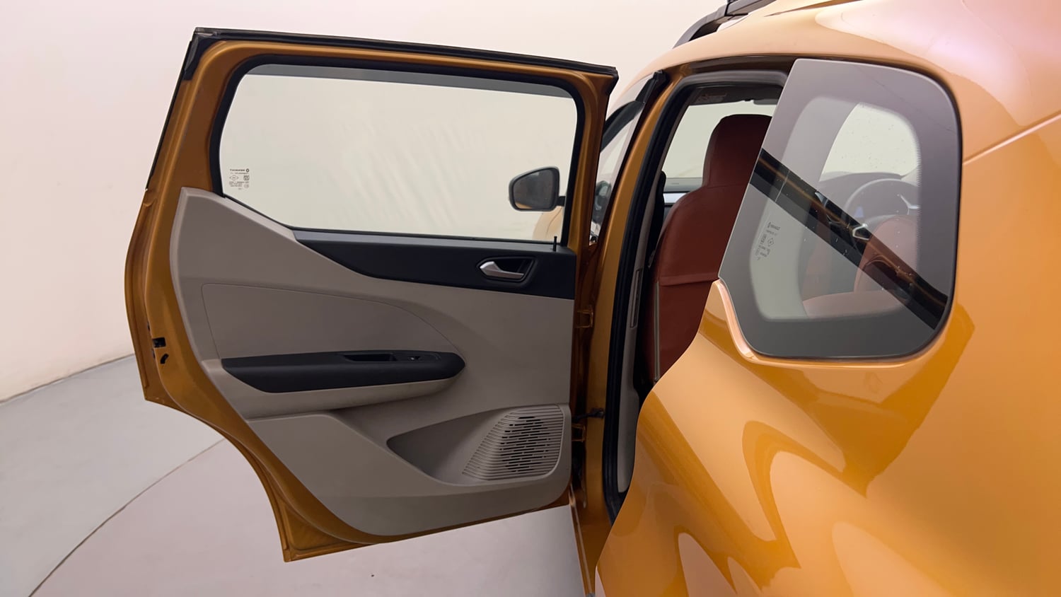 Used 2022 Renault Triber RXZ EASY-R AMT Petrol Automatic interior LEFT REAR DOOR OPEN VIEW