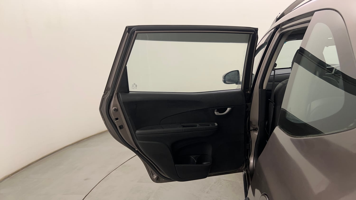 Used 2017 Honda BR-V V CVT Petrol Petrol Automatic interior LEFT REAR DOOR OPEN VIEW