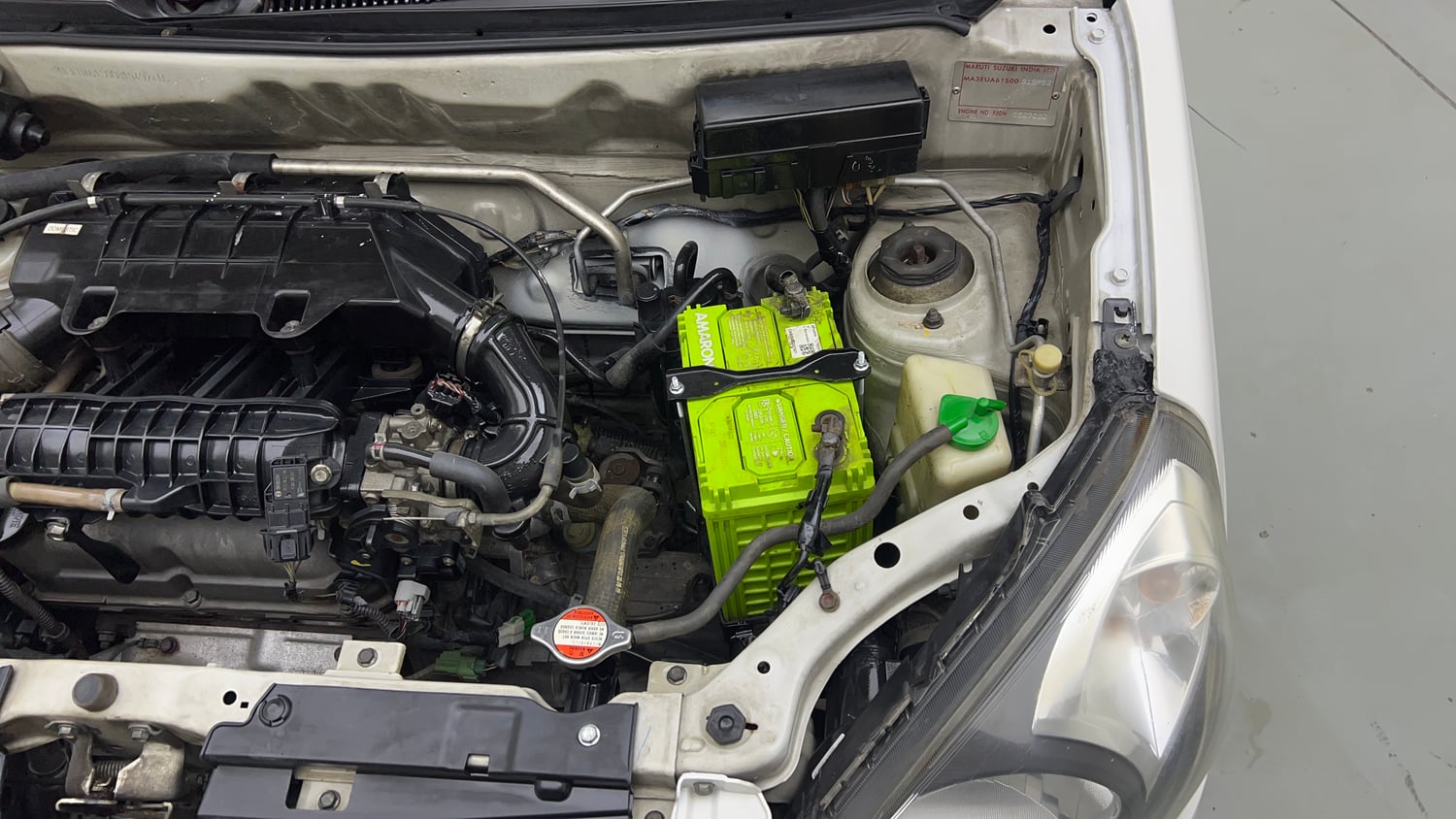 Used 2016 Maruti Suzuki Alto 800 Vxi Petrol Manual engine ENGINE LEFT SIDE VIEW