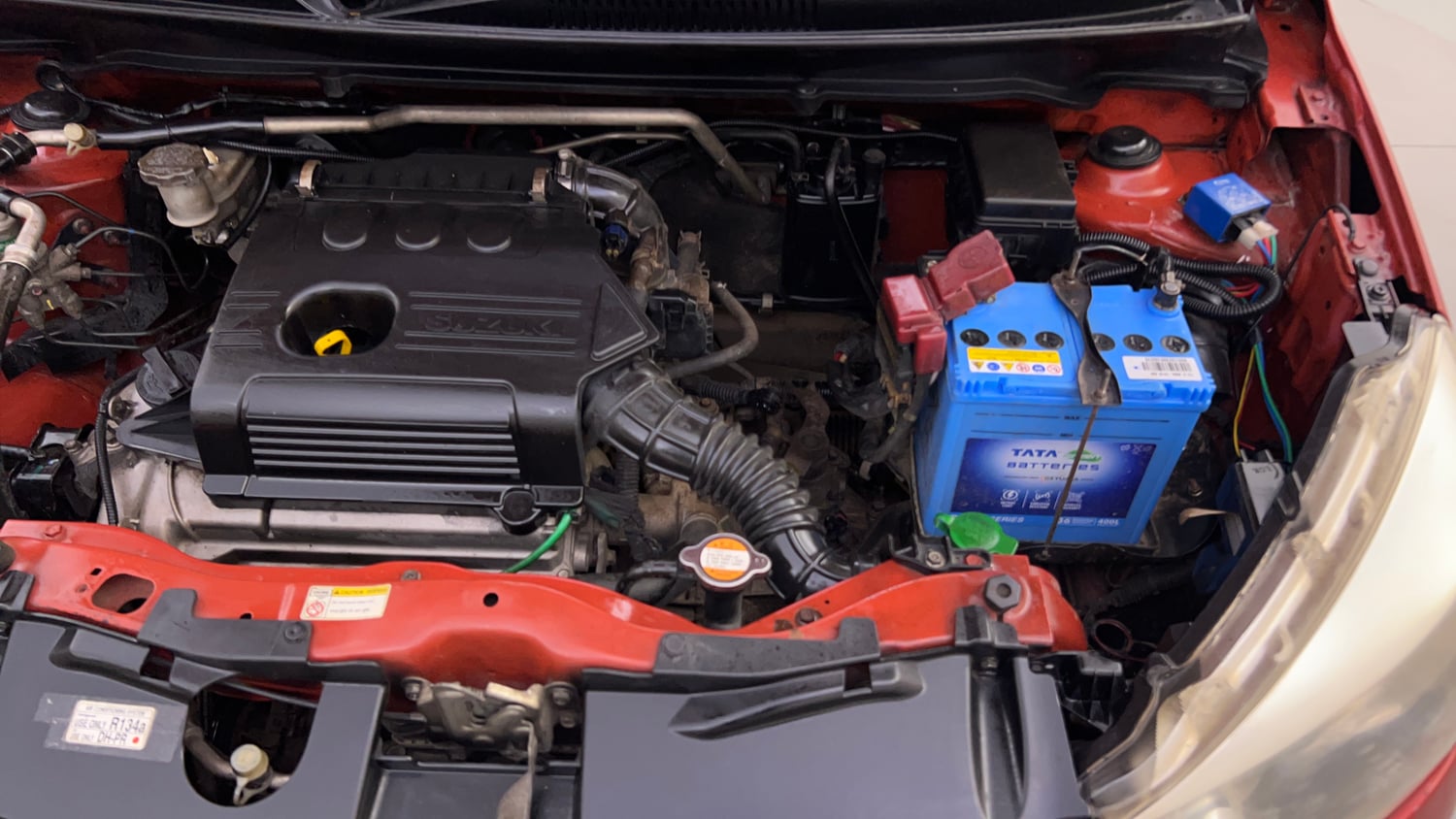 Used 2014 Maruti Suzuki Celerio VXi Petrol Manual engine ENGINE LEFT SIDE VIEW