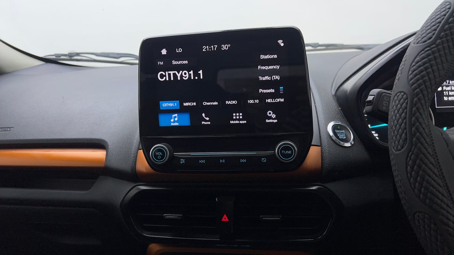 Used 2019 Ford EcoSport S Petrol Petrol Manual top_features Integrated (in-dash) music system