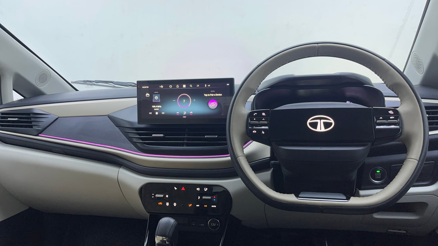 Used 2026 Tata Altroz Creative Petrol 5AMT Petrol Automatic interior DASHBOARD VIEW