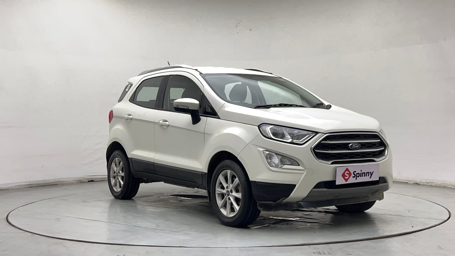 Used 2019 Ford EcoSport Titanium 1.5L Ti-VCT Petrol Manual exterior RIGHT FRONT CORNER VIEW