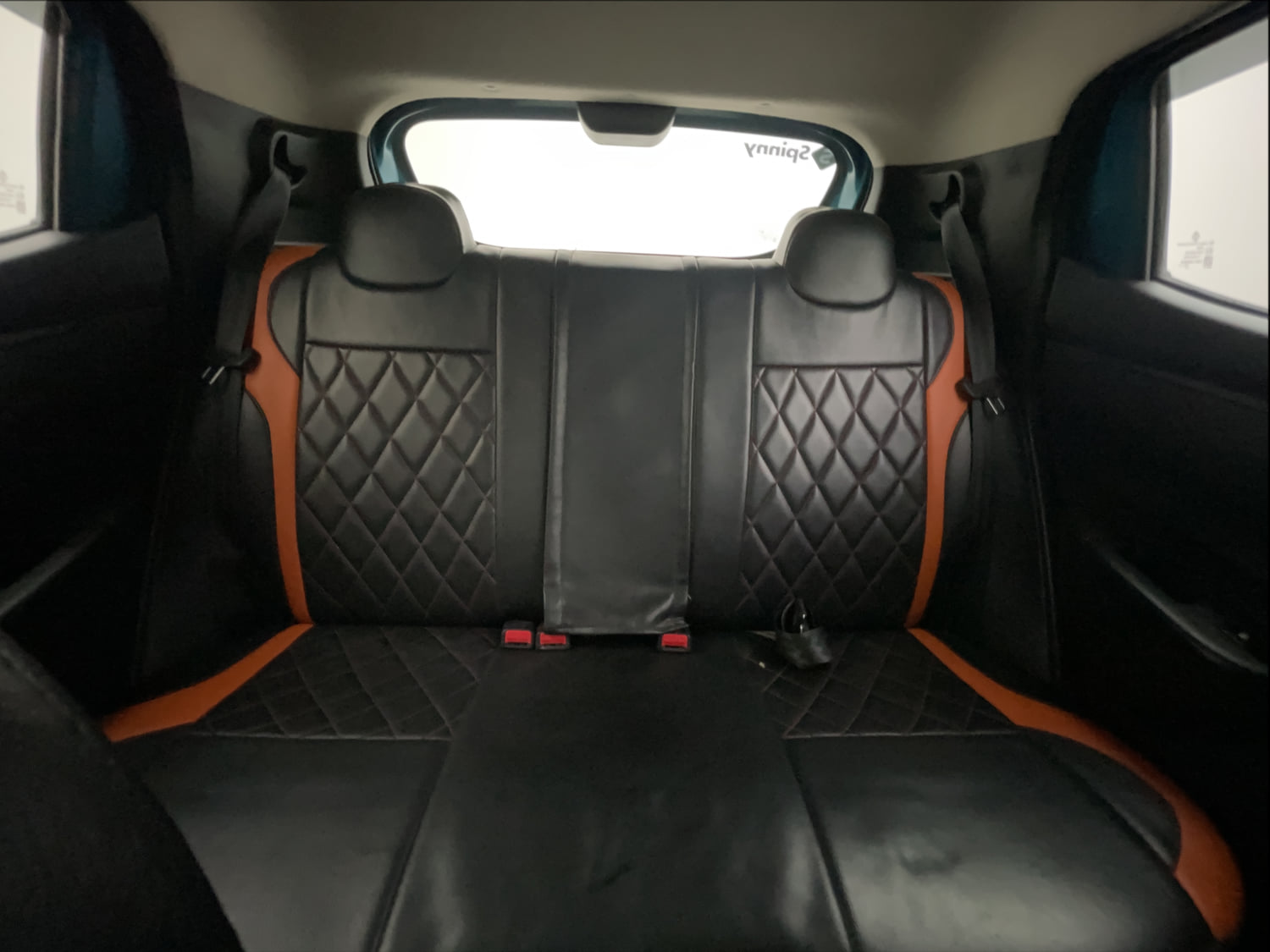 Used 2021 Renault Kwid CLIMBER 1.0 AMT Opt Petrol Automatic interior REAR SEAT CONDITION VIEW