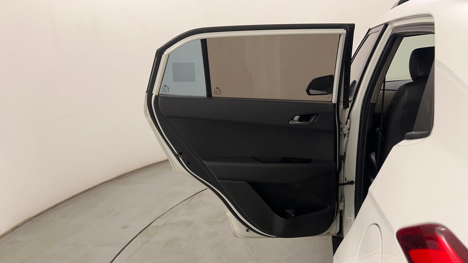 Used 2018 Hyundai Creta SX Plus 1.6 AT CRDI Diesel Automatic interior LEFT REAR DOOR OPEN VIEW