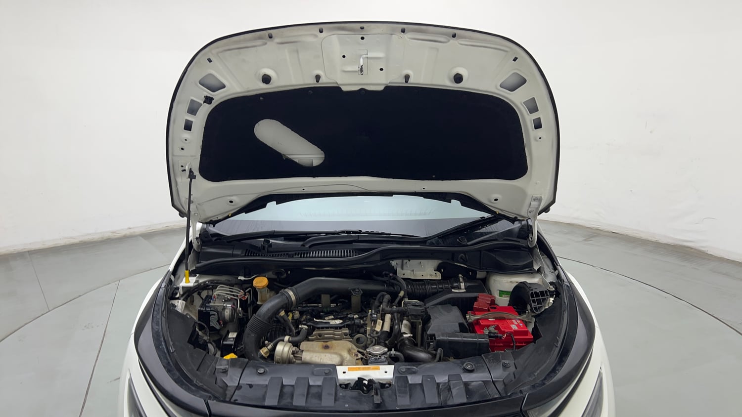 Used 2025 Tata Altroz Racer R2 Petrol Manual engine ENGINE & BONNET OPEN FRONT VIEW