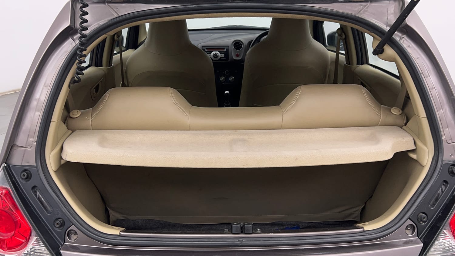 Used 2013 Honda Brio S MT Petrol Manual interior DICKY INSIDE VIEW