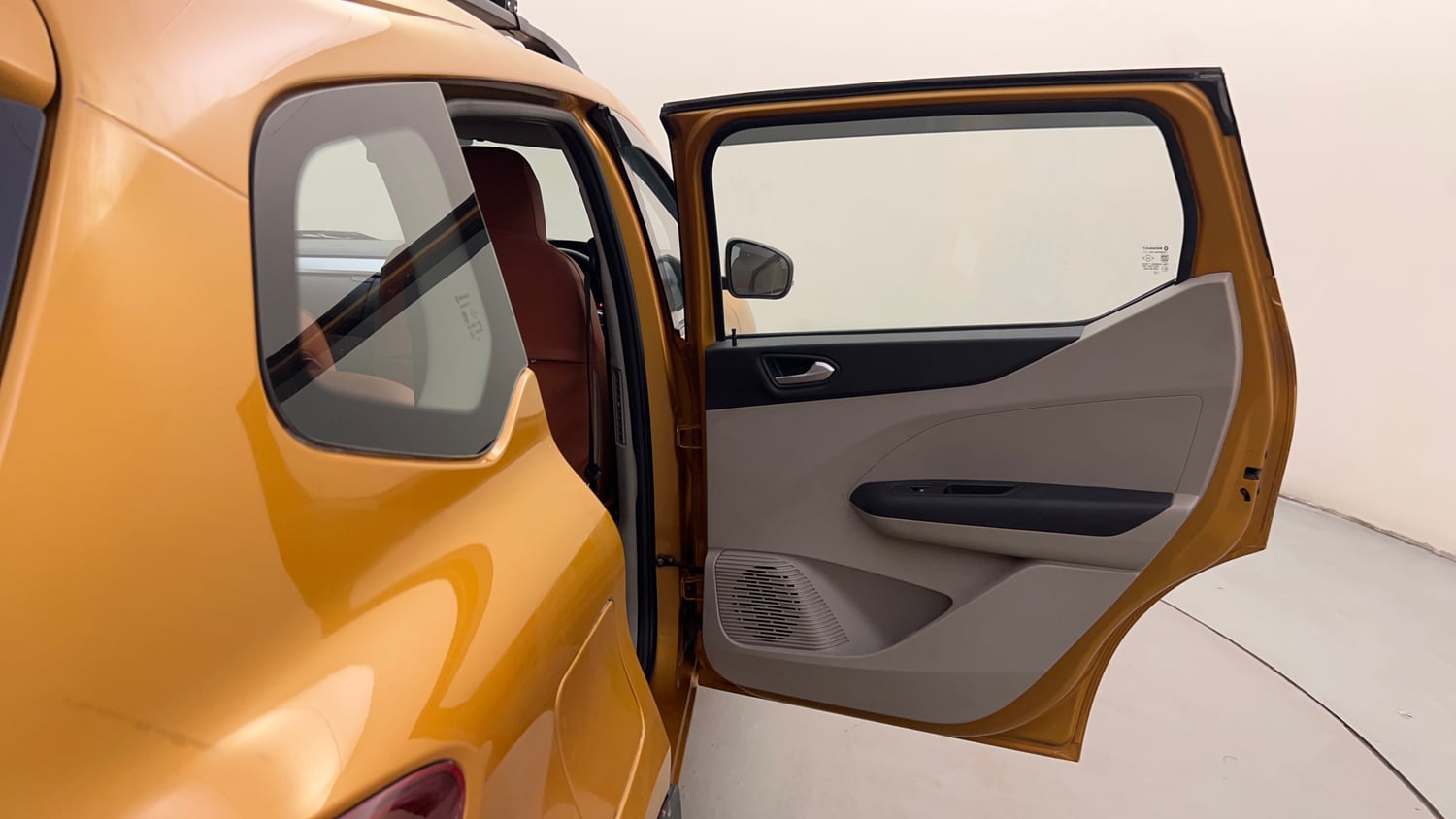 Used 2022 Renault Triber RXZ EASY-R AMT Petrol Automatic interior RIGHT REAR DOOR OPEN VIEW