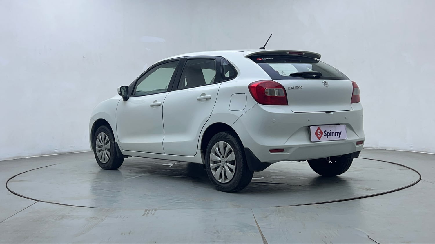 Used 2016 Maruti Suzuki Baleno Delta 1.2 Petrol Manual exterior LEFT REAR CORNER VIEW
