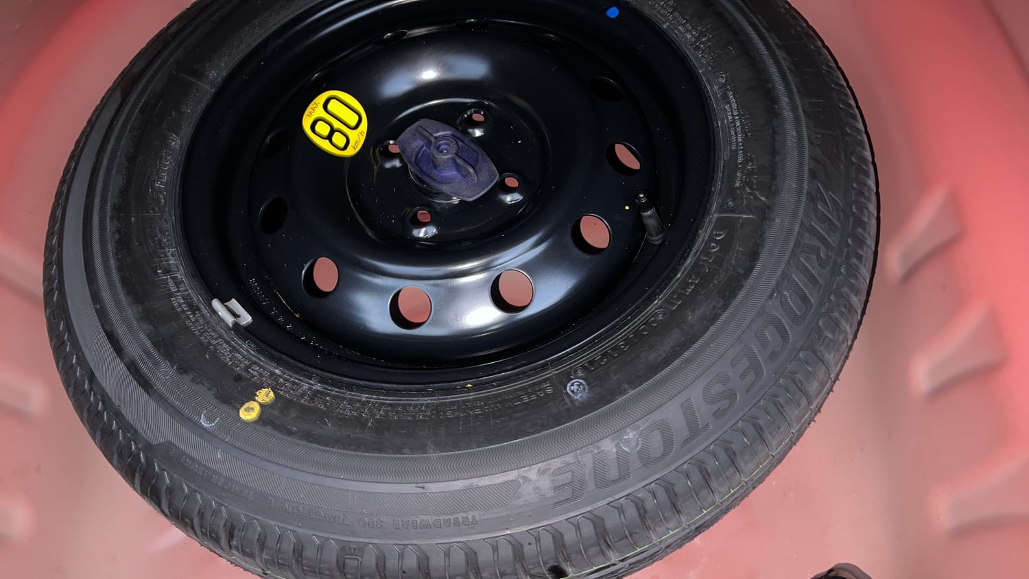 Used 2022 Maruti Suzuki Dzire ZXi AGS Petrol Automatic tyres SPARE TYRE VIEW