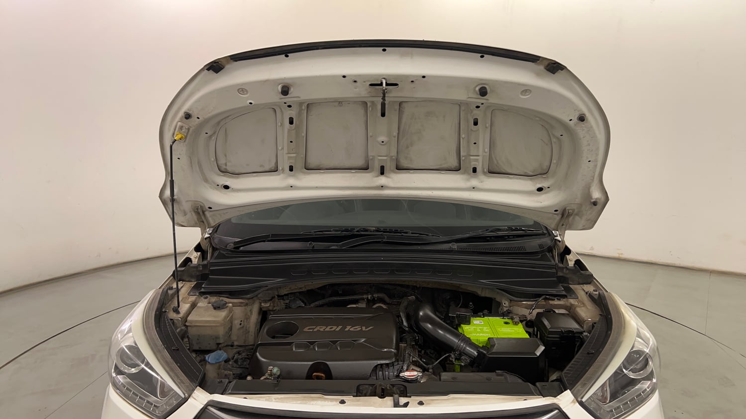 Used 2018 Hyundai Creta SX Plus 1.6 AT CRDI Diesel Automatic engine ENGINE & BONNET OPEN FRONT VIEW