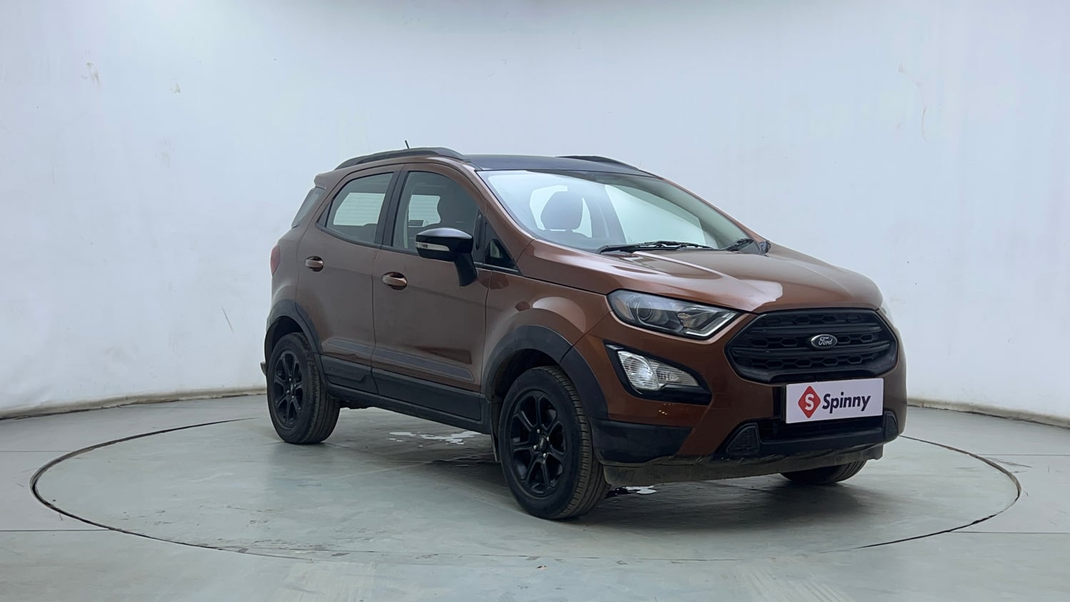 Used 2020 Ford EcoSport Thunder Edition Diesel Diesel Manual exterior RIGHT FRONT CORNER VIEW