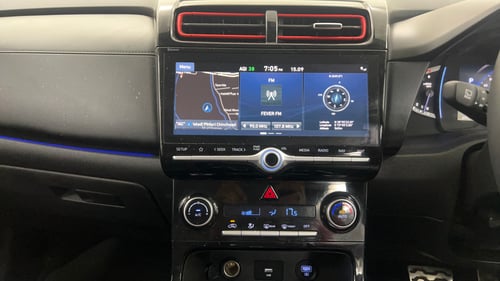 Used 2022 Hyundai Creta SX (O) 1.4 Turbo 7 DCT Petrol Automatic interior MUSIC SYSTEM & AC CONTROL VIEW