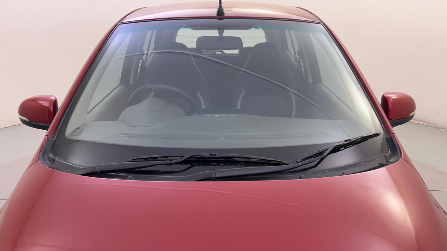 Used 2013 Hyundai i10 Sportz 1.2 AT Kappa2 Petrol Automatic exterior FRONT WINDSHIELD VIEW