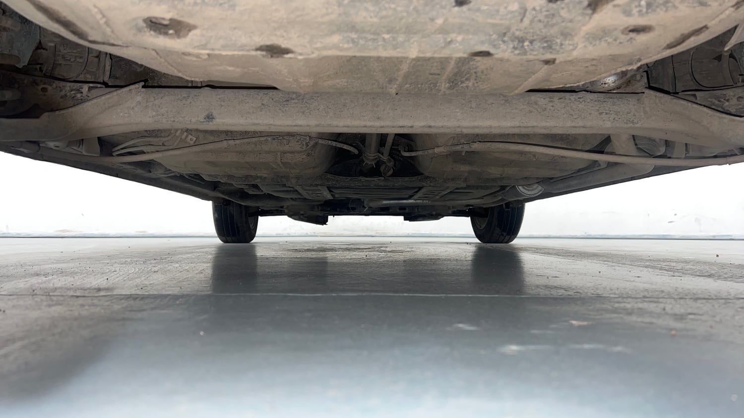 Used 2016 Honda Jazz VX Petrol Petrol Manual extra REAR UNDERBODY VIEW (TAKEN FROM REAR)