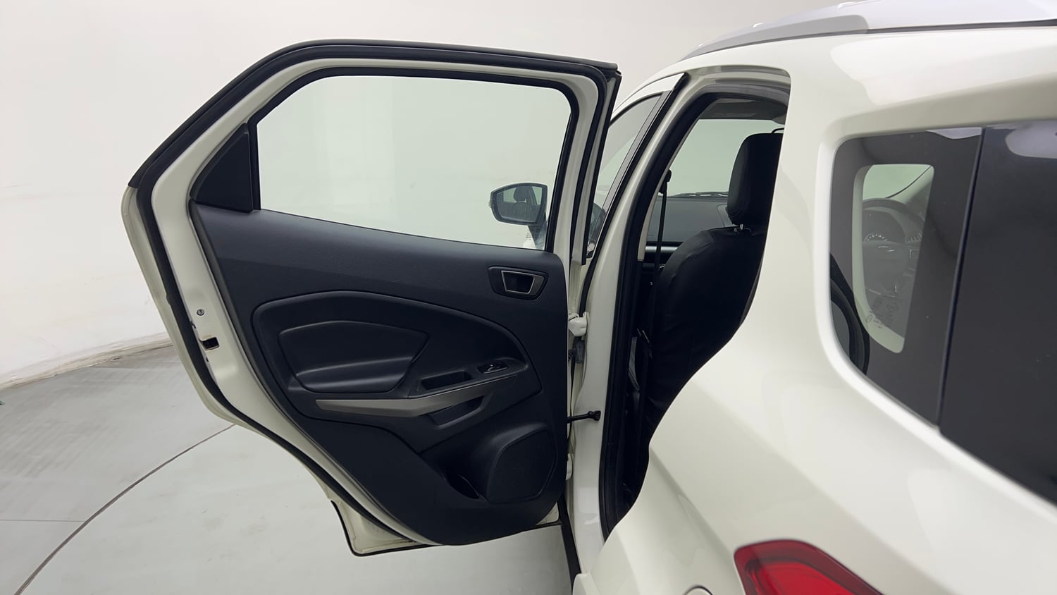 Used 2019 Ford EcoSport Titanium 1.5L Ti-VCT Petrol Manual interior LEFT REAR DOOR OPEN VIEW