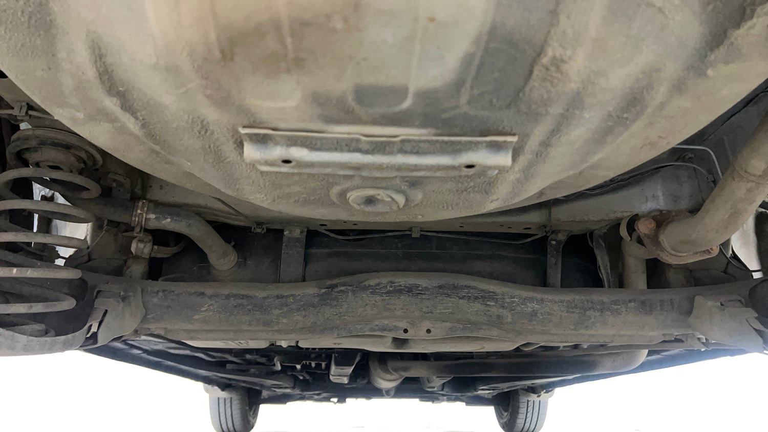 Used 2013 Honda Amaze 1.5 S i-DTEC Diesel Manual extra REAR UNDERBODY VIEW (TAKEN FROM REAR)