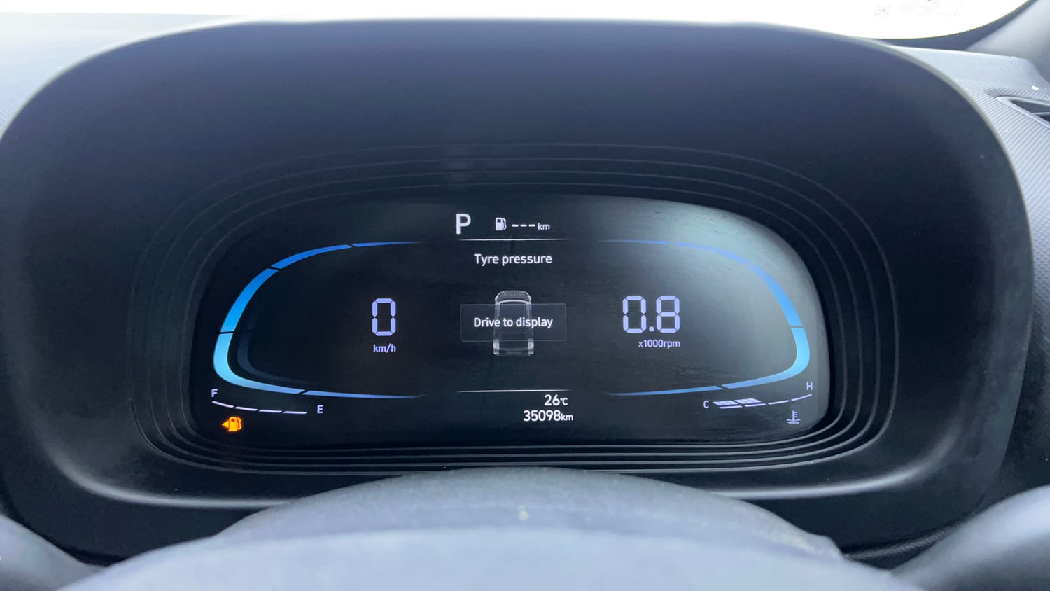 Used 2022 Hyundai Venue N-Line N6 DCT Dual Tone Petrol Automatic interior CLUSTERMETER VIEW