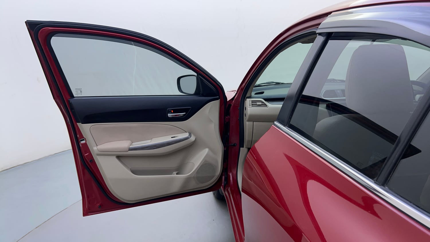 Used 2022 Maruti Suzuki Dzire ZXi AGS Petrol Automatic interior LEFT FRONT DOOR OPEN VIEW