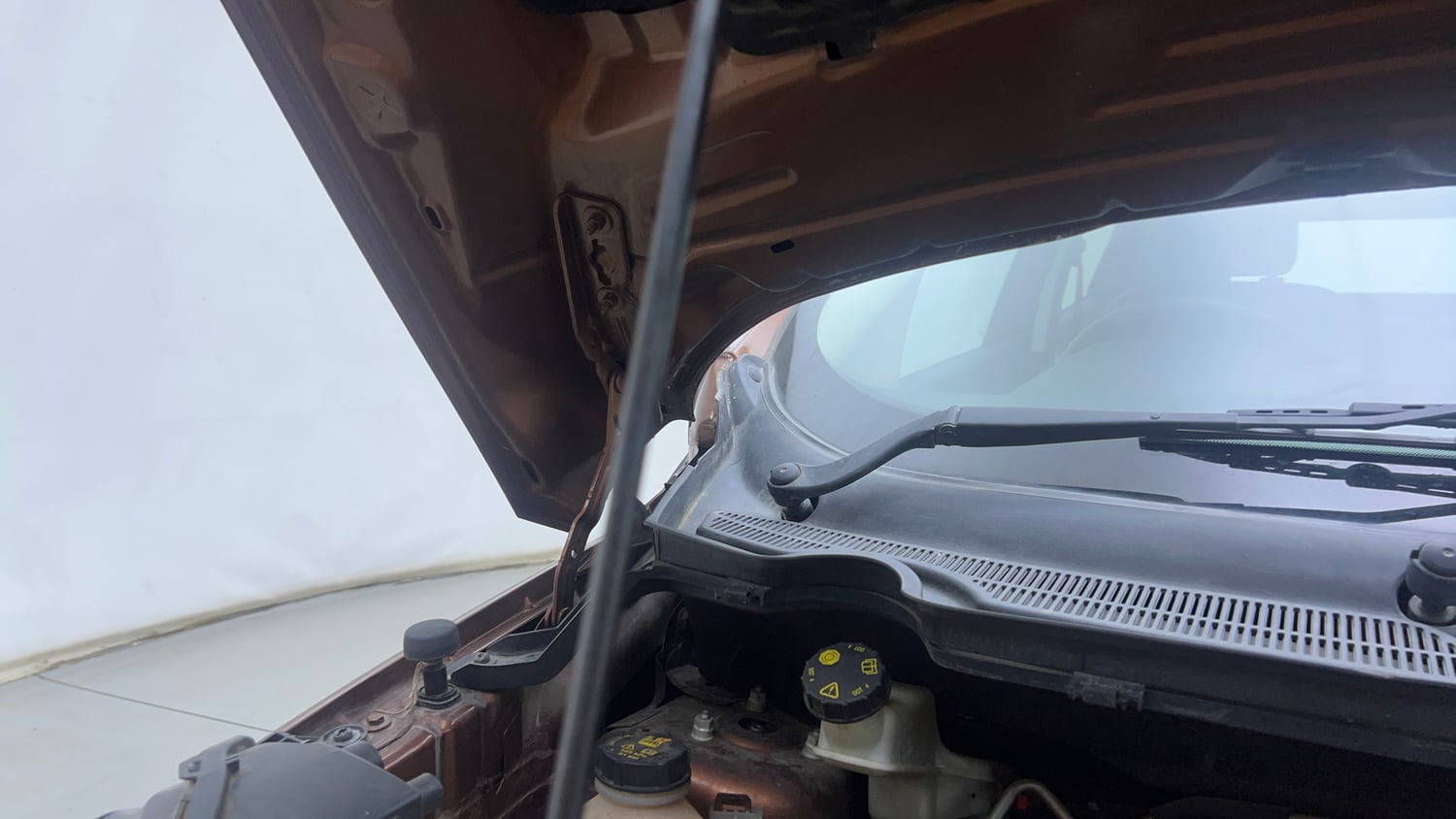 Used 2020 Ford EcoSport Thunder Edition Diesel Diesel Manual engine ENGINE RIGHT SIDE HINGE & APRON VIEW