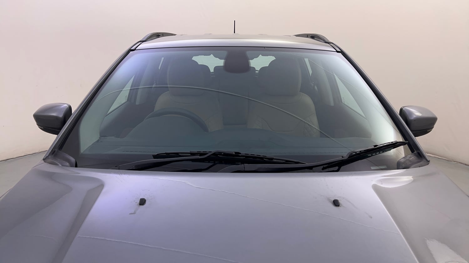 Used 2019 Jeep Compass Longitude (O) 1.4 Petrol AT Petrol Automatic exterior FRONT WINDSHIELD VIEW