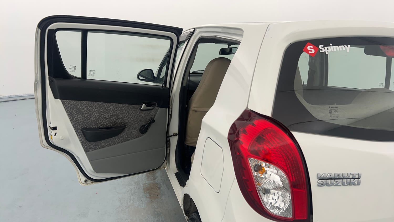 Used 2018 Maruti Suzuki Alto 800 VXi Petrol Manual interior LEFT REAR DOOR OPEN VIEW
