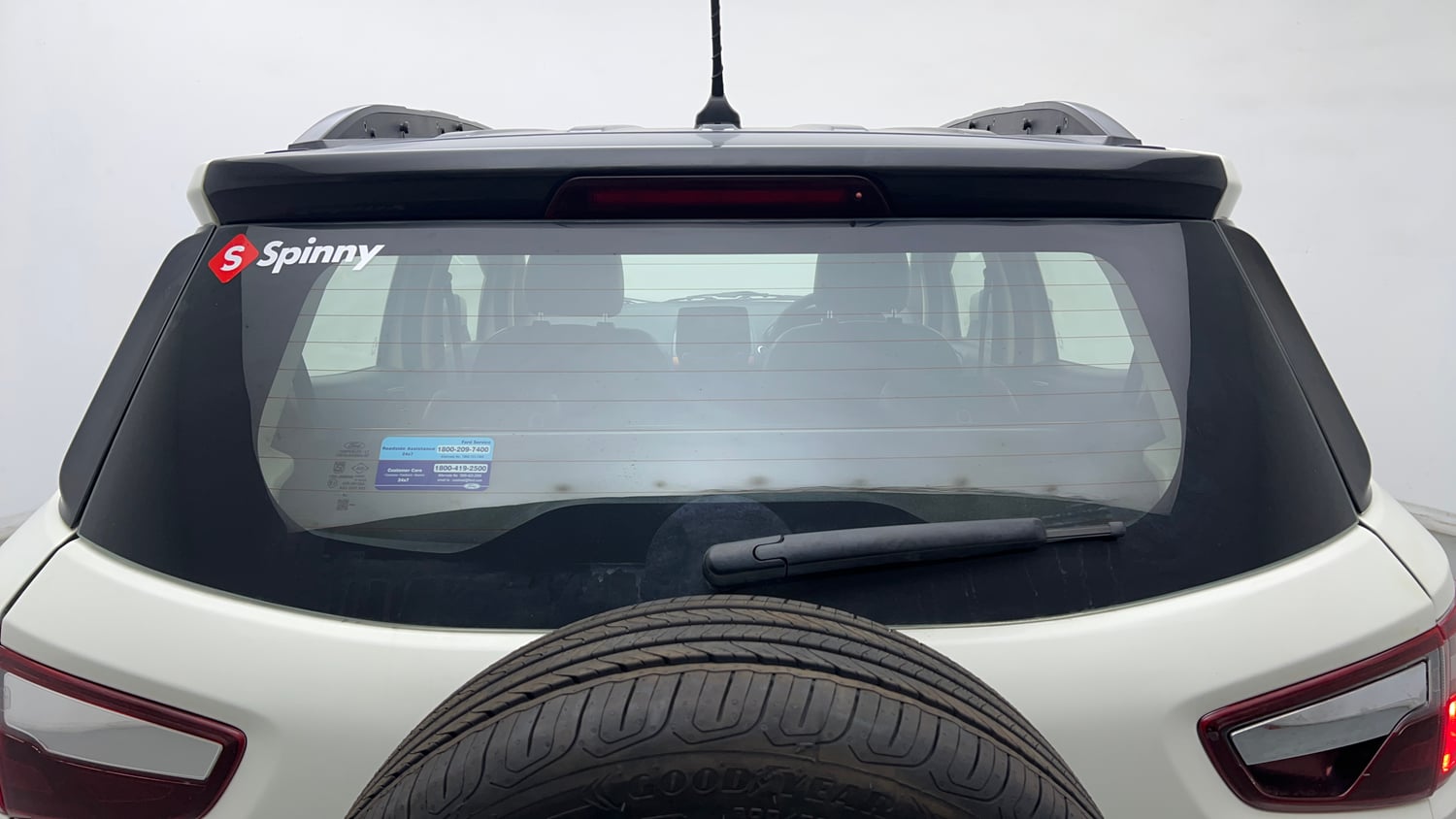 Used 2019 Ford EcoSport S Petrol Petrol Manual exterior BACK WINDSHIELD VIEW