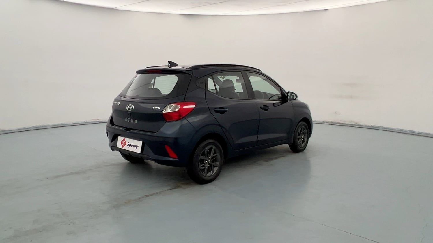 Used 2021 Hyundai Grand i10 Nios Sportz 1.2 Kappa VTVT CNG Cng Manual exterior LEFT REAR CORNER VIEW