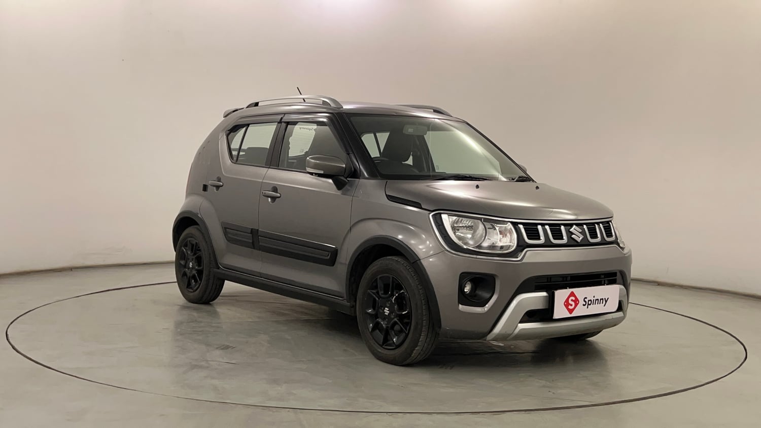 Used 2021 Maruti Suzuki Ignis Zeta 1.2 AMT Petrol Automatic exterior RIGHT FRONT CORNER VIEW
