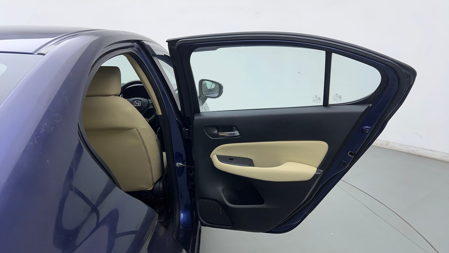Used 2023 Honda City V Petrol MT Petrol Manual interior RIGHT REAR DOOR OPEN VIEW