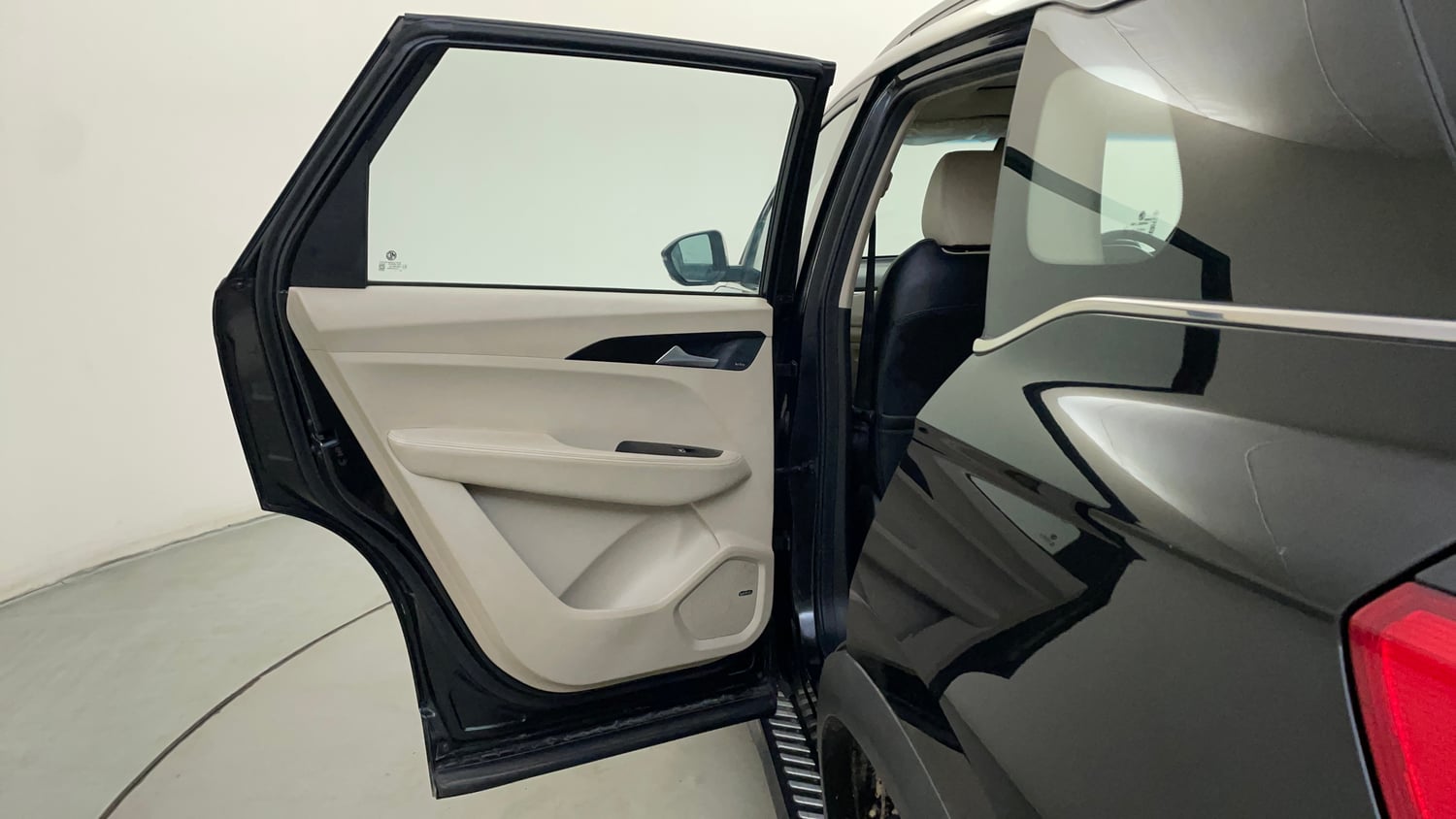 Used 2021 MG Motors Hector Sharp 1.5 Petrol CVT Petrol Automatic interior LEFT REAR DOOR OPEN VIEW