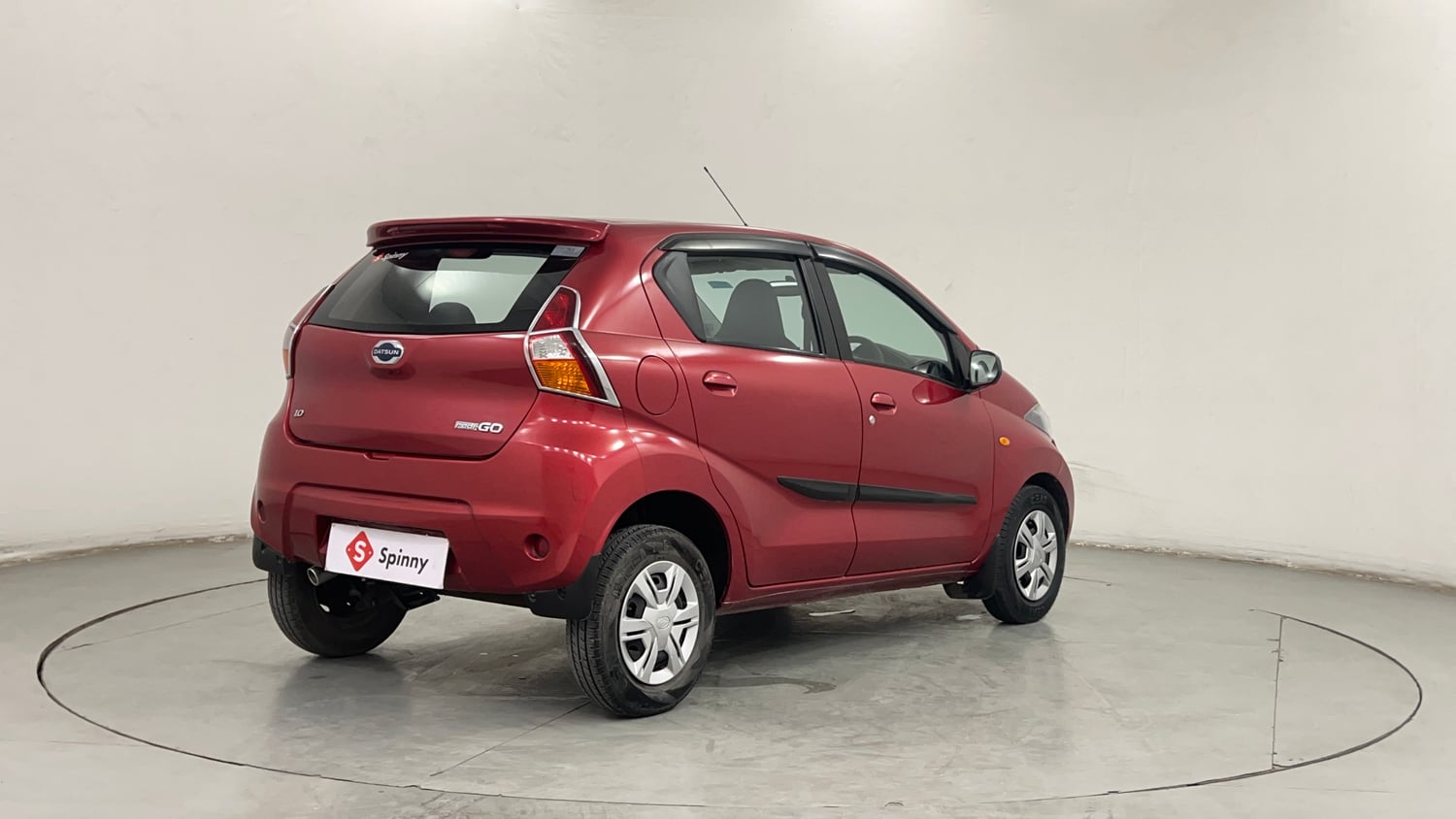 Used 2018 Datsun Redi-GO T(O) 1.0 Petrol Manual exterior RIGHT REAR CORNER VIEW