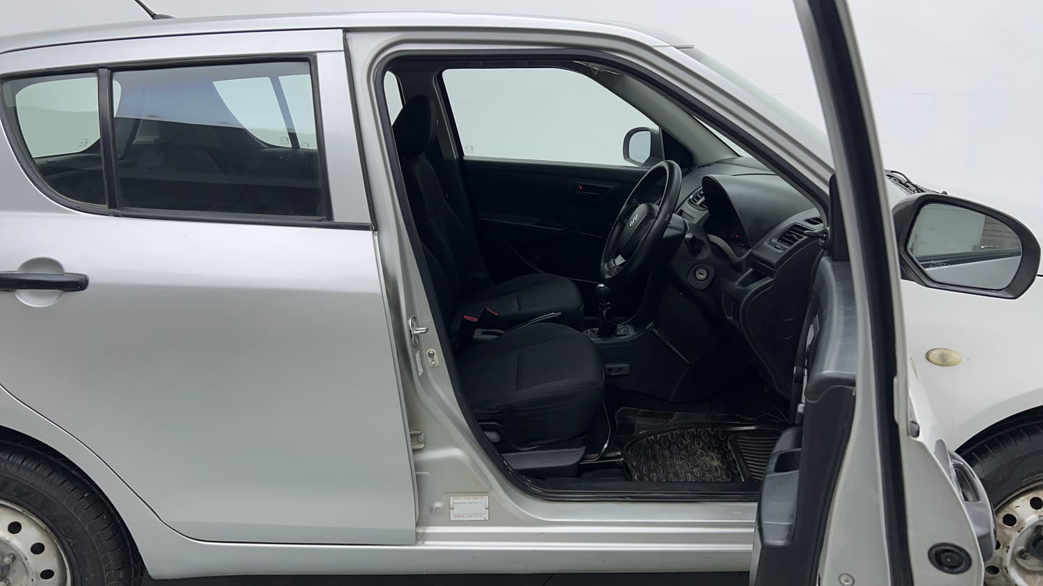 Used 2013 Maruti Suzuki Swift LXi Petrol Manual interior RIGHT SIDE FRONT DOOR CABIN VIEW