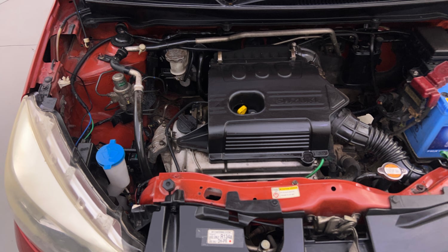 Used 2014 Maruti Suzuki Celerio VXi Petrol Manual engine ENGINE RIGHT SIDE VIEW