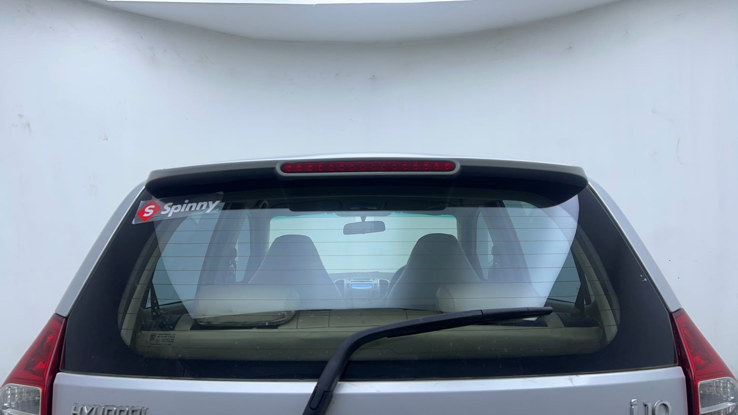 Used 2012 Hyundai i10 Sportz 1.2 Kappa2 Petrol Manual exterior BACK WINDSHIELD VIEW
