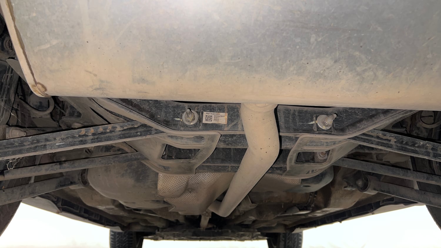 Used 2018 Jeep Compass Sport 2.0 Diesel Diesel Manual extra REAR UNDERBODY VIEW (TAKEN FROM REAR)