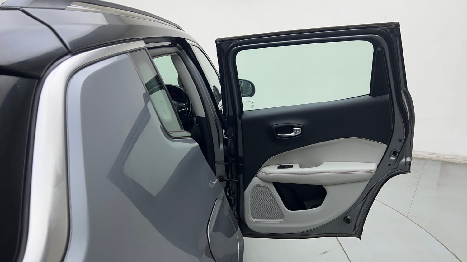 Used 2019 Jeep Compass Limited Plus Petrol AT Petrol Automatic interior RIGHT REAR DOOR OPEN VIEW