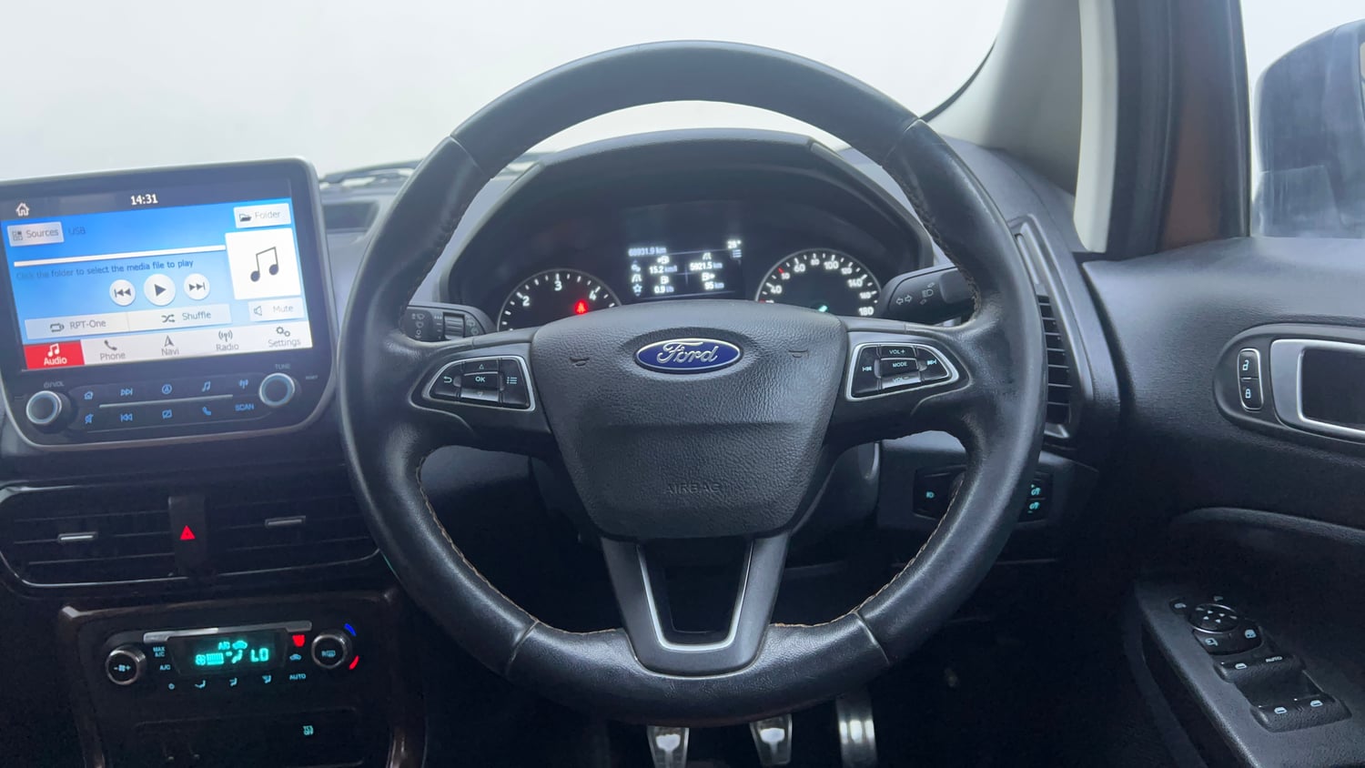 Used 2020 Ford EcoSport Thunder Edition Diesel Diesel Manual interior STEERING VIEW