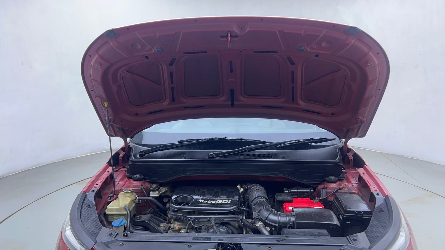 Used 2019 Hyundai Venue SX Plus 1.0 Turbo DCT Petrol Automatic engine ENGINE & BONNET OPEN FRONT VIEW