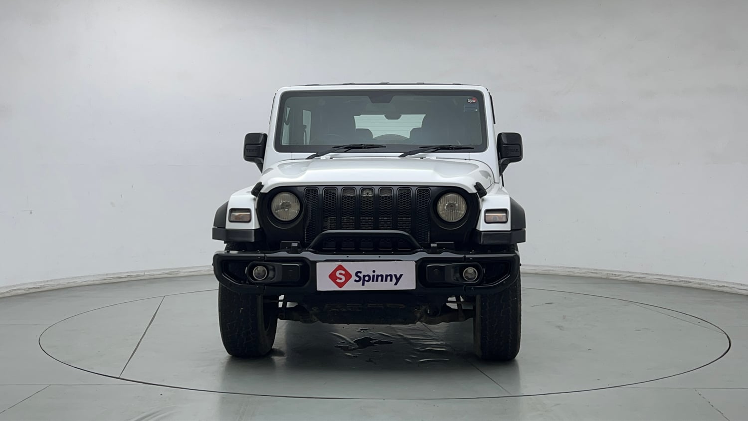 Used 2023 Mahindra Thar LX Hard Top Petrol AT RWD Petrol Automatic exterior FRONT VIEW