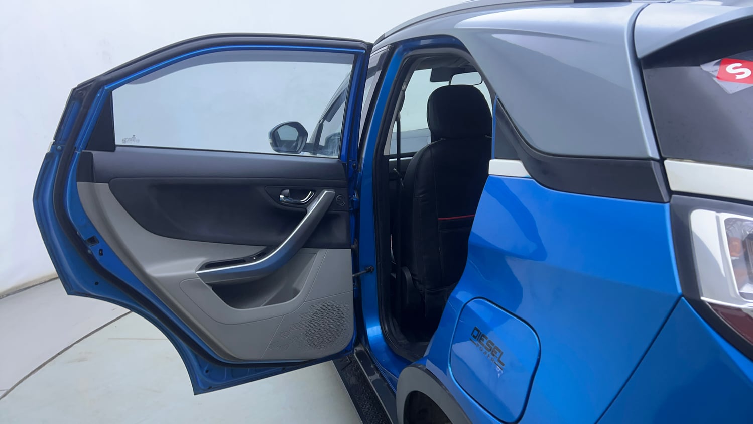 Used 2018 Tata Nexon XZA Plus Diesel Diesel Automatic interior LEFT REAR DOOR OPEN VIEW