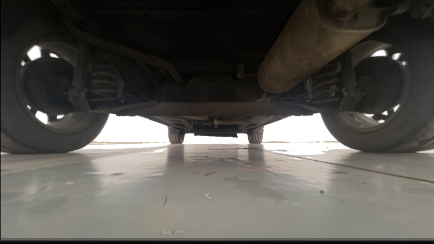 Used 2017 Ford EcoSport Titanium 1.5L TDCi Diesel Manual extra REAR UNDERBODY VIEW (TAKEN FROM REAR)