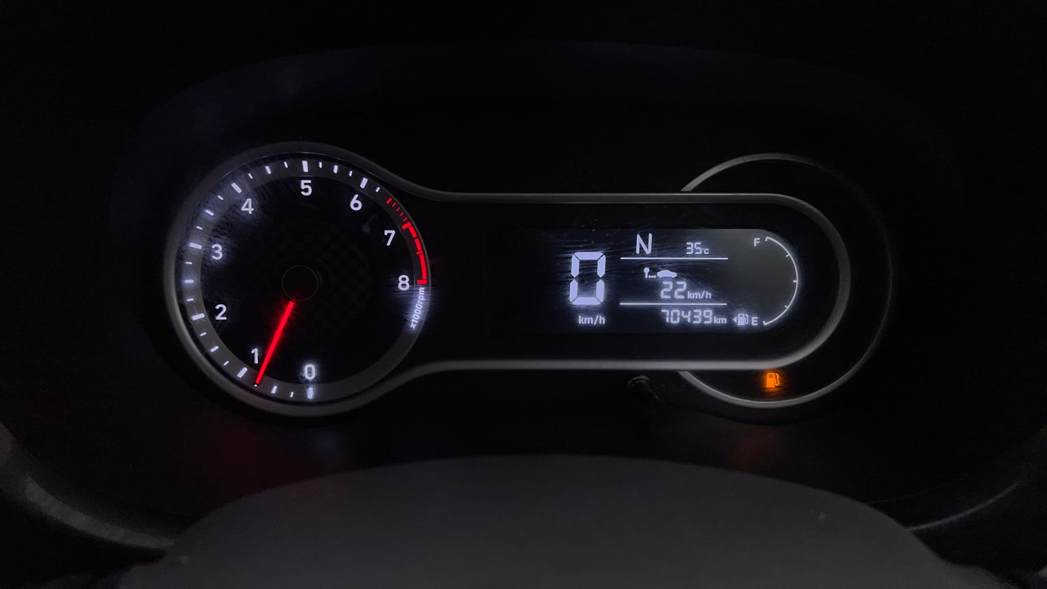 Used 2021 Hyundai Grand i10 Nios Sportz AMT 1.2 Kappa VTVT Petrol Automatic interior CLUSTERMETER VIEW