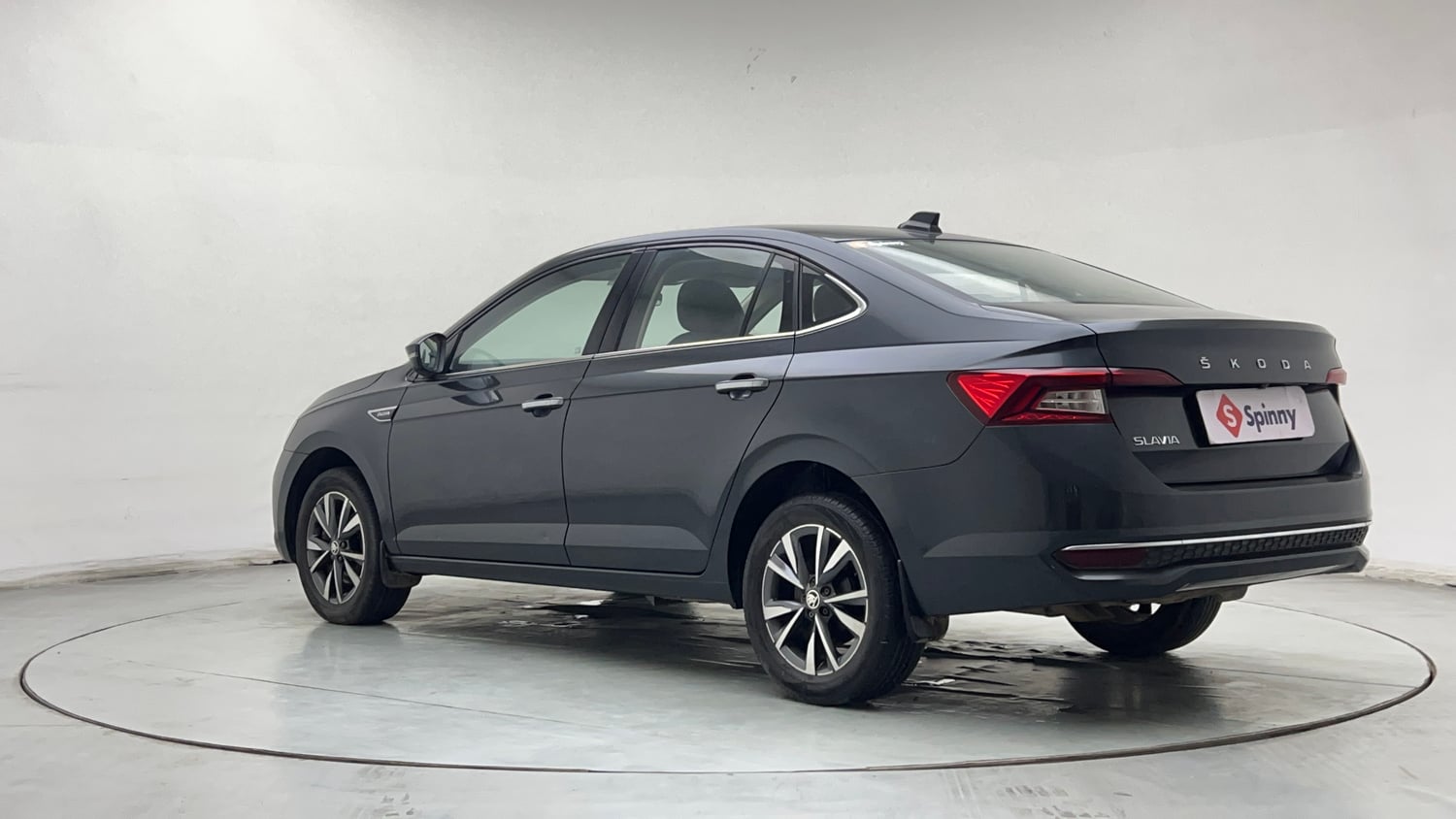 Used 2022 Skoda Slavia Style 1.5L TSI DSG Petrol Automatic exterior LEFT REAR CORNER VIEW