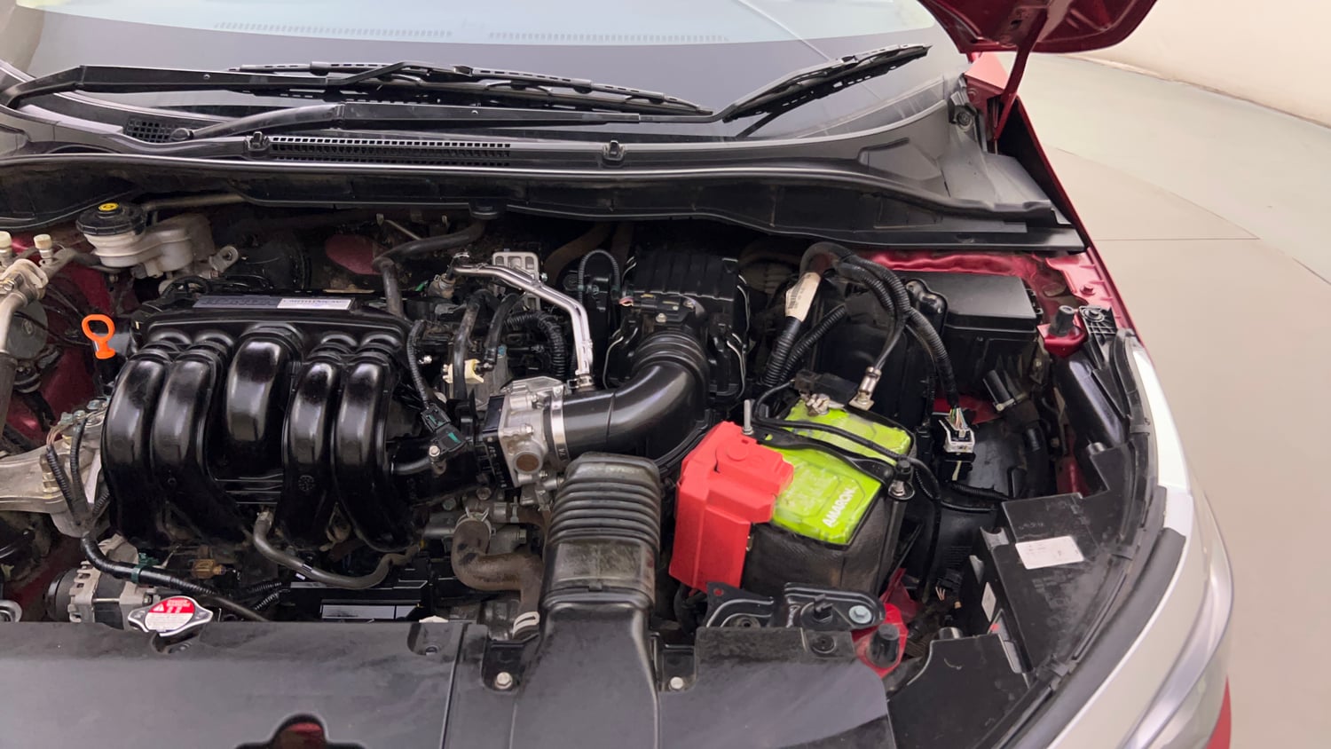 Used 2021 Honda City VX CVT Petrol Petrol Automatic engine ENGINE LEFT SIDE HINGE & APRON VIEW