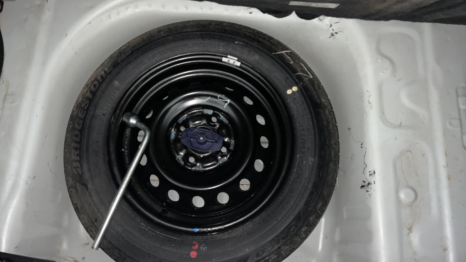 Used 2024 Maruti Suzuki Celerio ZXi Petrol Manual tyres SPARE TYRE VIEW
