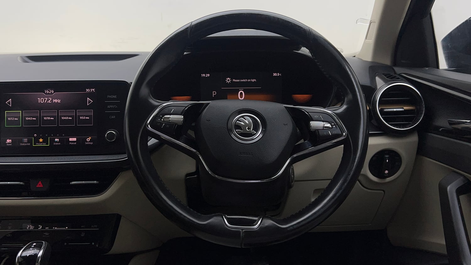 Used 2022 Skoda Slavia Style 1.5L TSI DSG Petrol Automatic interior STEERING VIEW
