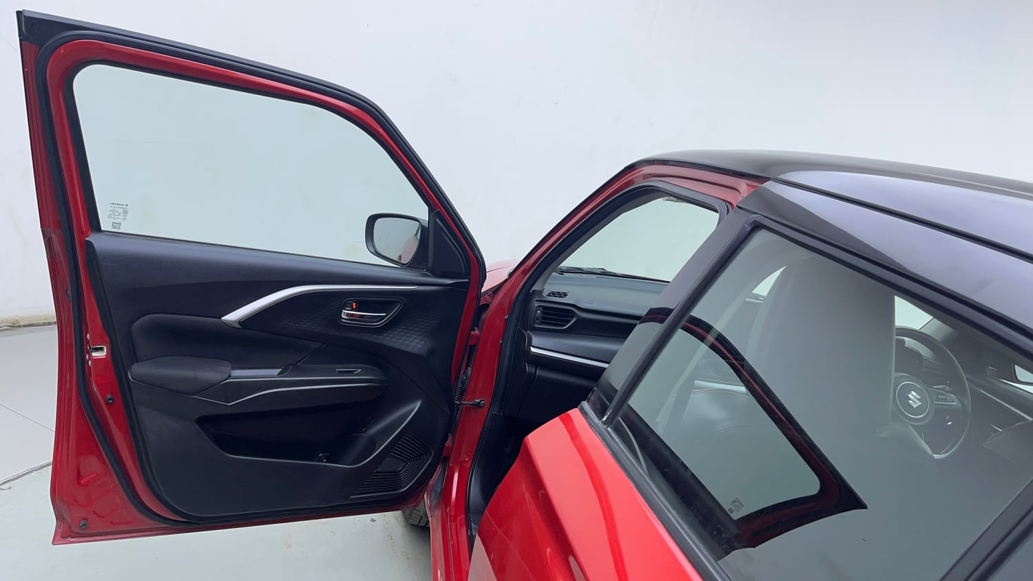 Used 2024 Maruti Suzuki Swift ZXi Plus Dual Tone AMT Petrol Automatic interior LEFT FRONT DOOR OPEN VIEW