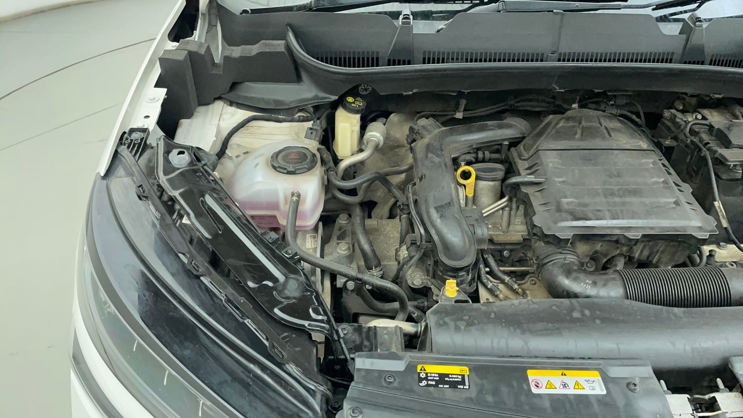 Used 2023 Skoda Kushaq Ambition 1.0L TSI MT Petrol Manual engine ENGINE RIGHT SIDE VIEW