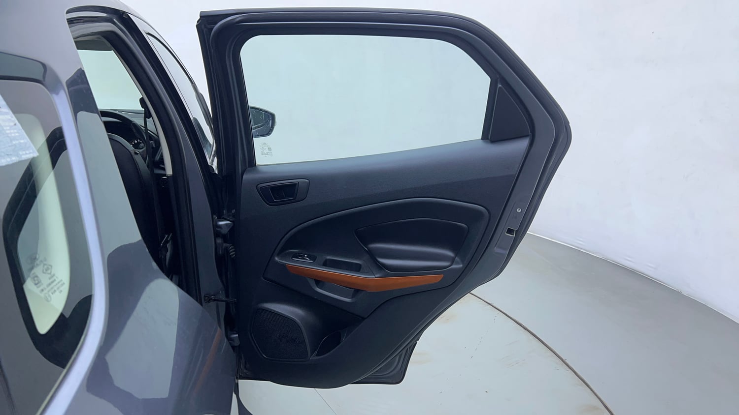 Used 2020 Ford EcoSport S MT 1.5 Ti-VCT Petrol Manual interior RIGHT REAR DOOR OPEN VIEW